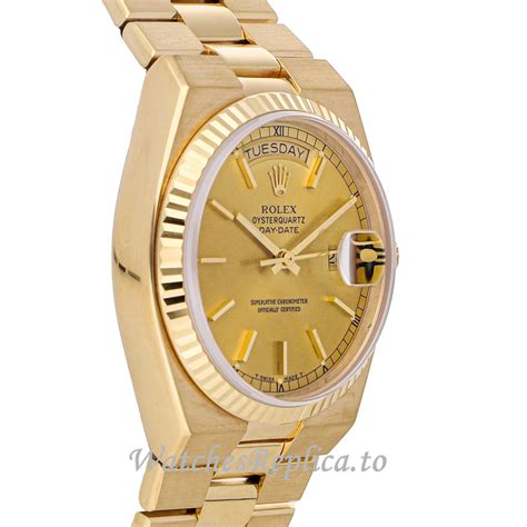 fake rolex quartz